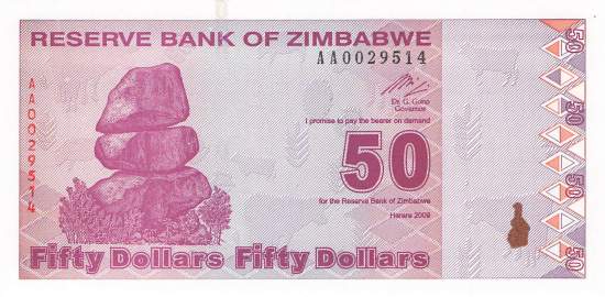 50 Dollar 2009